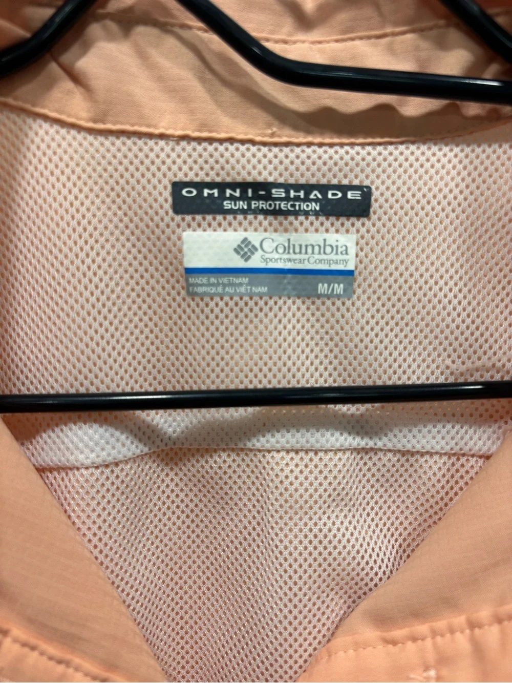 Columbia Women's Short-Sleeve Button-Front Shirt - Peach